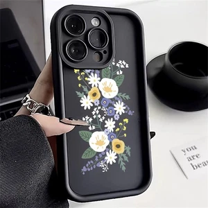 For iPhone Samsung Honor Xiaomi Case ShockProof Flower Phone Cover Women Girls - Picture 1 of 11