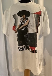 Camiseta Blanca Pam Tillis “Don’t Tell Me What to Do” 1992 Lg EE. UU. Música Country - Imagen 1 de 7
