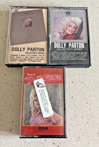 Dolly Parton Collector's Series CASSETTE Tapes + Best Of Dolly Parton Free Ship - Picture 1 of 4