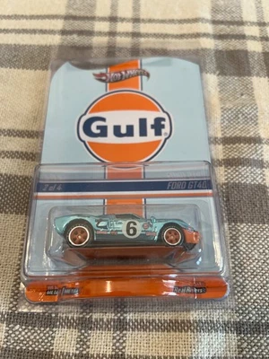 2013 Hot Wheels Gulf Ford GT40 Collectors Red Line Club HWC/RLC #1625/04000 - Image 1 of 4
