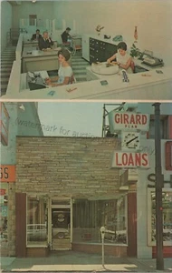 Darby, PA: Girard Investment Company - Vintage Delaware Co, Pennsylvania Postkarte - Bild 1 von 2
