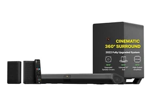 Nakamichi Shockwafe Pro 7.1.4 Atmos Soundbar w 10" Wireless Sub+eARC+SSE Max A - Picture 1 of 8