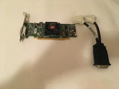 236X5 AMD Radeon HD 6350 512MB Video Card WITH Dual DVI CABLE - Image 1 of 3