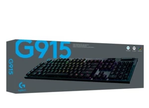 Logitech G915 Lightspeed Wireless RGB Mechanical Gaming Keyboard, Clicky - Picture 1 of 5