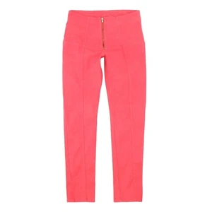 Prairie Underground Girdle Denim Front Zip Pink Stretch Skinny Pants XS - Picture 1 of 5