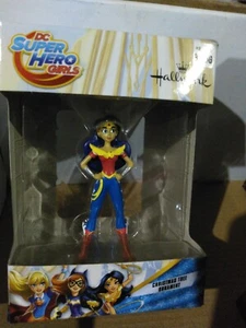 NEW 2016 DC Super Hero Girls WONDER WOMAN Hallmark Christmas Tree Ornament  - Picture 1 of 1