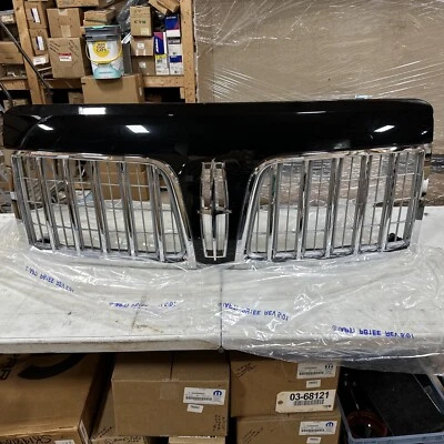 Ford AL3Z-8200-FA Full Grille Black Metallic 2010-2014 Lincoln Mark LT NOS - Image 1 of 4