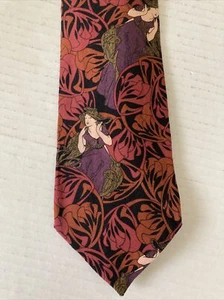 The Sharper Image Vintage Men's Necktie Tie Silk Made in USA Abstract Novelty - Picture 1 of 6