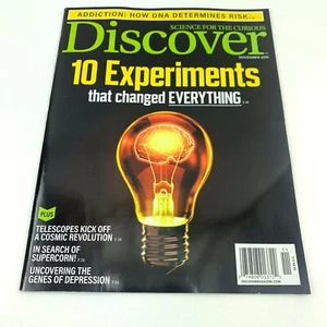 DISCOVER magazine Nov 2019 science DNA experiments telescopes supercorn genes - Imagen 1 de 7