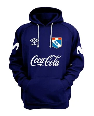 SPORTING CRISTAL  Peru soccer great hincha FAN trainning sweater PRINTED hoodie - Image 1 of 4