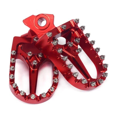 2*Reposapiés de pedales para Honda CR125/250 CRF250R/X CRF450R/X CRF250L/M KAWASAKI Foto 1 de 4