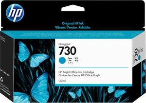 HP 730 130-ml Cyan DesignJet Wkład atramentowy - Zdjęcie 1 z 5