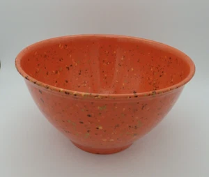 RACHAEL RAY MELAMIN ORANGE GESPRENKELTES KONFETTI 4 Quart 10" RÜHRSCHÜSSEL MÜLLSCHÜSSEL - Bild 1 von 9