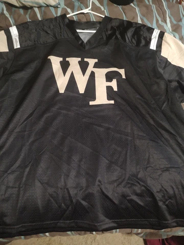 Wake Forest Demon Decons   Sz 3X Athletic  Football Jersey New With Tags Cover
