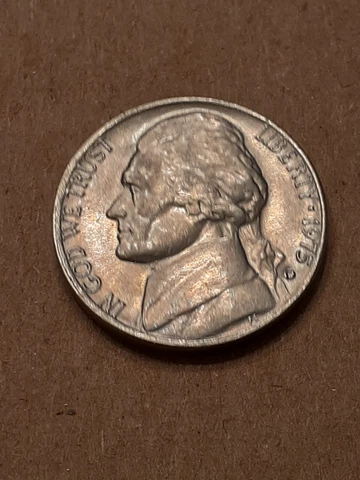 1975 D   JEFFERSON NICKEL Cover