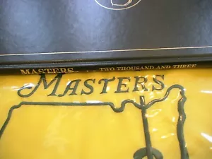 RARE 2003 MASTERS GOLF ANNUAL AUGUSTA NATIONAL MIKE WEIR OPEN WOODS NICKLAUS PGA - Picture 1 of 1