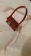 dolls house  1.12th handmade leather bag fully working with purse and petfume