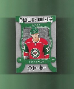 CZECH! 2007-08 O-PEE-CHEE OPC MARQUEE ROOKIE RC # 557 PETR KALUS MINNESOTA WILD