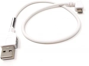 System-S Micro USB Cable 20 CM Plug 90° on the Right Angled To Type A Plug - Zdjęcie 1 z 4