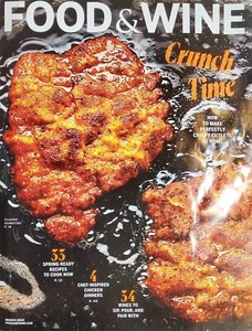 Food & Wine Magazine-March 2024 - Crunch Time - Like New - Picture 1 of 3