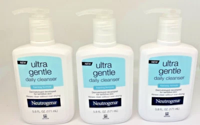 3 pack Neutrogena Ultra Gentle Daily Cleanser Foaming Facial Cleanser 5.8 oz - Image 1 of 4