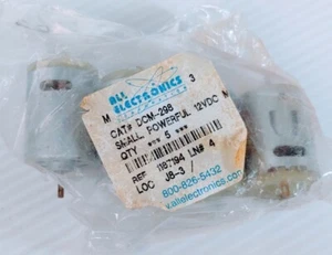Vintage RC Hobby Motors 12 DC All Electronics Pack of 3 Unused - Picture 1 of 4
