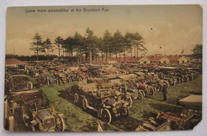 Brockton Fair, Antique Automobiles, Classic Cars, Massachusetts Postcard - Picture 1 of 2