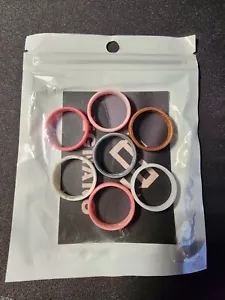 Egnaro Arco Interno Design Ergonomico Traspirante, Anelli in Silicone da Donna (Taglia 10) - Foto 1 di 4