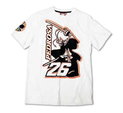 Nueva Camiseta Oficial Dani Pedrosa Blanca - 755 06 / 784 06 Foto 1 de 2