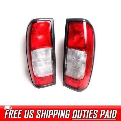 Par de luces traseras para camioneta Nissan Frontier Navara D22 1998-2004 Foto 1 de 4