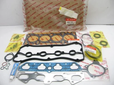 Juego completo de juntas de reconstrucción del motor OEM para Kia Rio 2001-2002 1,5 L DOHC 0K30E10270 Foto 1 de 3
