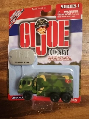 Maisto GI Joe 2001 S&S M1083A1 5-Ton Cargo Truck MOTORIZED Dog Tag Series 1 NEW - Image 1 of 3