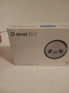 Level Bolt Retrofit Smart Lock Satin Bluetooth Deadbolt Lock C-D11U Sealed - Picture 1 of 10