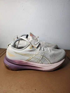 Asics Gel-Kayano 31 Shoes Womens 10 Oatmeal Pearl Pink Road Race Running Trainer - Picture 1 of 8