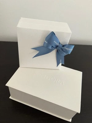 🚨 Pandora Damen Armband Armreif Charmes Silber Reinigung Set Anhänger Box OVP - Bild 1 von 4