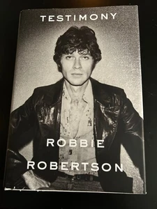 TESTIMONY by Robbie Robertson (Hardcover, 2016) BIOGRAPHY MADE INTO MOVIE - Imagen 1 de 2