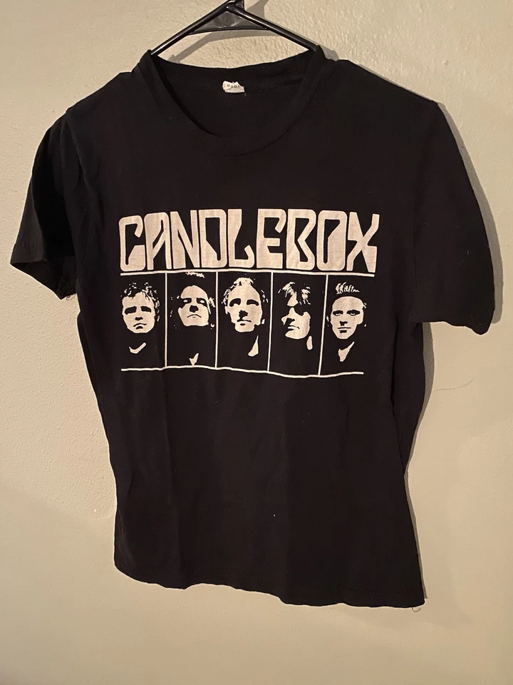 Camiseta pequeña negra Candlebox Foto 1 de 2