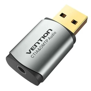 USB External Sound Card Adapter to 3.5mm Female Jack - Vention - Photo 1/1