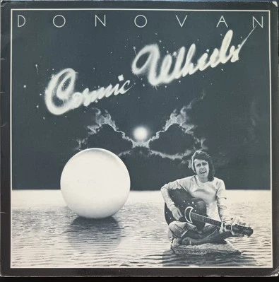 Donovan ‎– Cosmic Wheels - 1973 repress LP record VG, cover G+ - Image 1 of 4