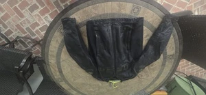 ICON ACCELERANT MENS LEATHER BIKE JACKET - Picture 1 of 1