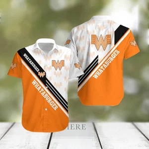 WHATABURGER Brand Exclusive 3D Hawaiian Shirt For Summer - Picture 1 of 2