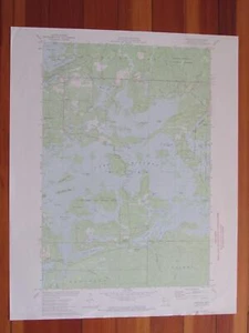 Mapa Topográfico USGS Original Vintage Nuevo Post Wisconsin 1975 - Imagen 1 de 1