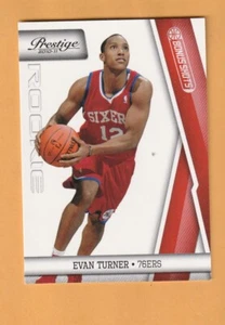 Evan Turner Philadelphia 76ers 2010-11 Prestige/499 radiocontrol Ohio State Buckeyes 4C - Imagen 1 de 2