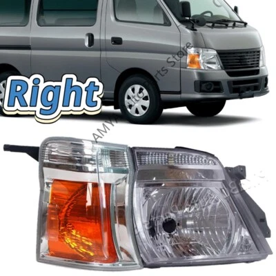 Right For NISSAN LHD Caravan Urvan E25 MK4 2005-12 Headlight Corner Light NOBulb - Image 1 of 4
