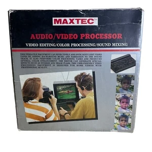 VINTAGE MAXTEC AUDIO/VIDEO PROZESSOR MODELL MVP-3080 (OPEN BOX) getestet FUNKTIONIERT!!! - Bild 1 von 8