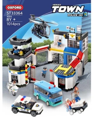 Oxford ST33364 Town Heros Police HQ Cops Block Building Figures Made in Korean - Image 1 of 4