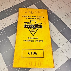 Genuine Clinton Engine .010 Piston Ring set NOS/OEM #6106, 233-119-500 - Picture 1 of 5