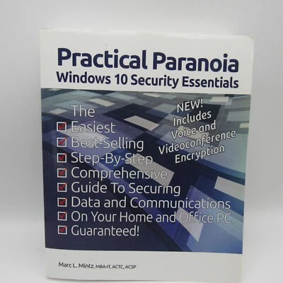 Practical Paranoia: Windows 10 Security Essentials by Marc L. Mintz  GUC - Image 1 of 4