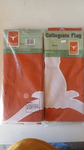 Texas Longhorns collegiate Flags 28"×44" New still in the package Cover