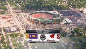 2016 Wisconsin Badgers vs LSU Tigers DVD Big upset - Picture 1 of 4